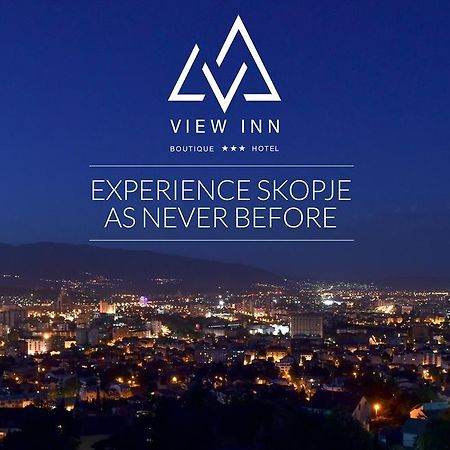 View Inn Boutique Hotel Skopje Bagian luar foto