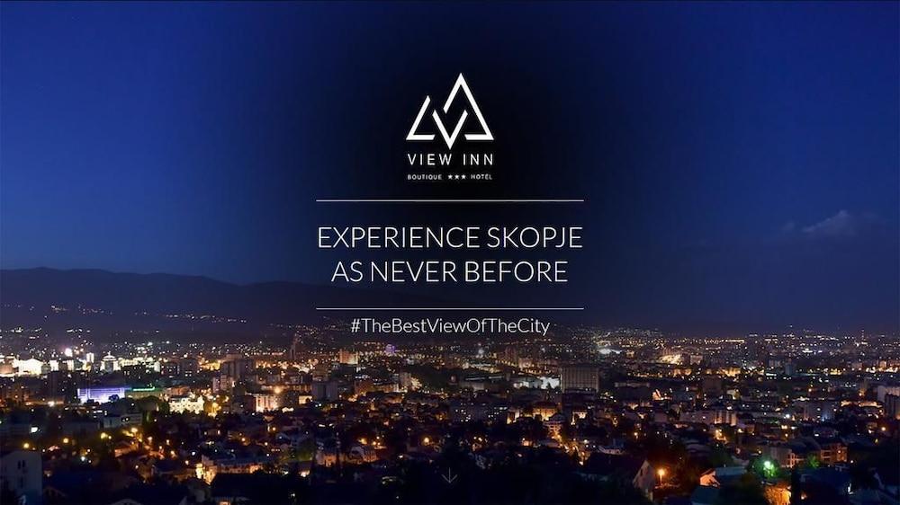 View Inn Boutique Hotel Skopje Bagian luar foto