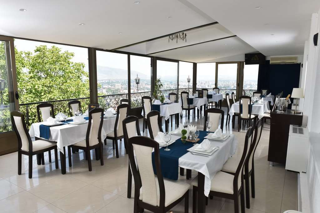 View Inn Boutique Hotel Skopje Restoran foto