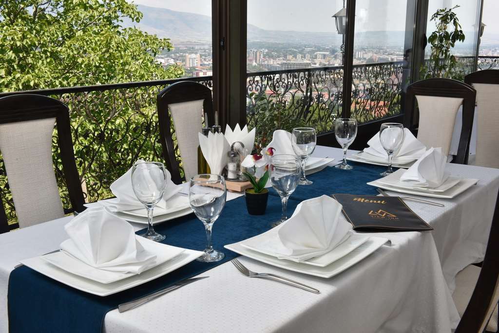View Inn Boutique Hotel Skopje Restoran foto